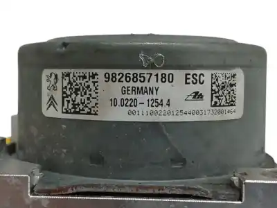 Автозапчасти б/у абс за citroen c-elysee (dd_) 1.6 vti 115 (ddnfp0, ddnfp6, ddnfp9) ссылки oem iam 9826857180  10022012544