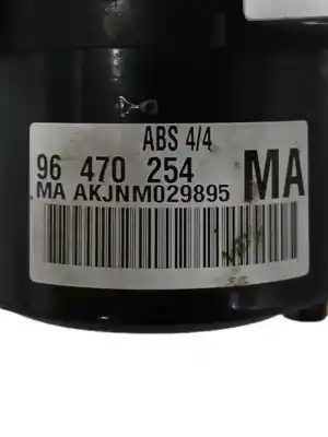 Peça sobressalente para automóvel em segunda mão abs por daewoo kalos 1.4 se referências oem iam 96470254  