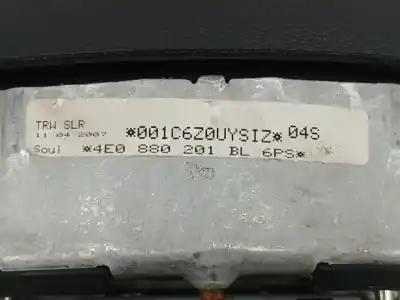 Second-hand car spare part front left air bag for audi a8 (4e2) 3.0 v6 24v tdi oem iam references 4e0880201bl  