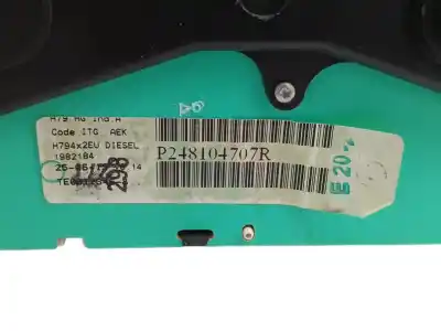 Peça sobressalente para automóvel em segunda mão quadrante por dacia duster (hs_) 1.5 dci (hsaj) referências oem iam p248104707r  