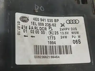Автозапчасти б/у правая фара за audi a8 (4e2) 3.0 v6 24v tdi ссылки oem iam 4e0941030bp  