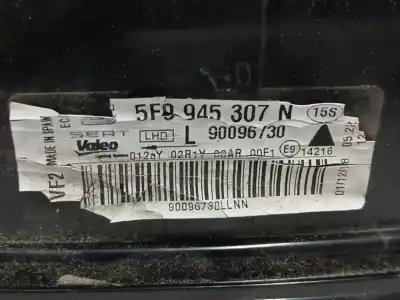 Second-hand car spare part interior left tailgate light for seat leon st (5f8) 1.5 tsi oem iam references 5f0945307n  