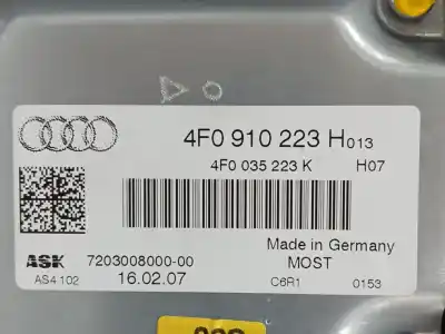 Автозапчасти б/у электронный модуль за audi a6 avant (4f5) 3.2 fsi ссылки oem iam 4f0910223h  