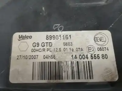 Peça sobressalente para automóvel em segunda mão farol / farolim esquerdo por citroen jumpy ii (vf7) 1.6 hdi 90 16v referências oem iam 89901161  