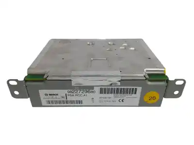 Second-hand car spare part audio system / radio cd for citroen c4 picasso 1.2 12v e-thp / puretech oem iam references 9822729680