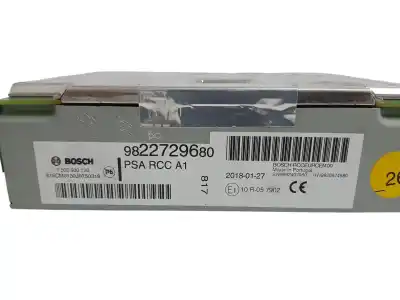 Second-hand car spare part audio system / radio cd for citroen c4 picasso 1.2 12v e-thp / puretech oem iam references 9822729680  