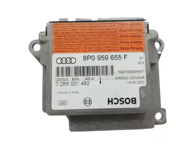 Автозапчастина б/у блок управління подушками безпеки для AUDI A3 (8P) 1.6 Ambiente Посилання на OEM IAM 8P0959655F  0285001482