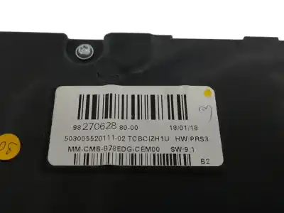 Second-hand car spare part dashboard for citroen c4 picasso 1.2 12v e-thp / puretech oem iam references 9827062880  