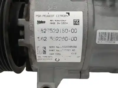 Автозапчастина б/у компресор кондиционера для citroen c4 picasso 1.2 12v e-thp / puretech посилання на oem iam 9827529180  9827552280