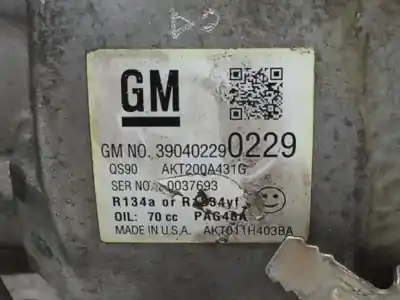 Автозапчасти б/у компрессор кондиционера воздуха за opel adam 1.4 16v ссылки oem iam 39040229  