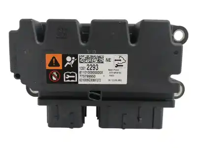 Peça sobressalente para automóvel em segunda mão centralina de airbag por opel adam (m13) 1.4 referências oem iam 13512293