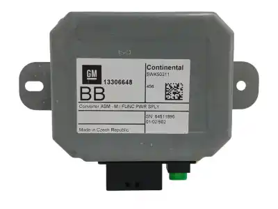 Peça sobressalente para automóvel em segunda mão módulo eletrônico por opel adam (m13) 1.4 referências oem iam 13306648