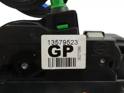 Peça sobressalente para automóvel em segunda mão fechadura da porta dianteira direita por opel adam (m13) 1.4 referências oem iam 13579523  