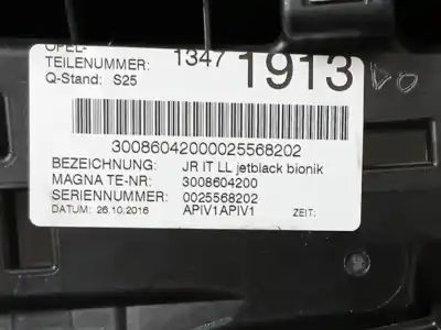 Second-hand car spare part dashboard for opel adam (m13) 1.4 oem iam references 13471913 13350703 13357723