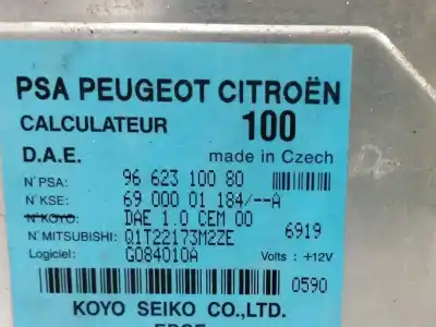 Second-hand car spare part electronic module for citroen c2 (jm_) 1.1 oem iam references 9662310080  