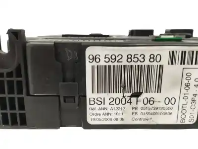 Second-hand car spare part fuse box unit for citroen c2 (jm_) 1.4 oem iam references 9659285380  bsi2004p0600