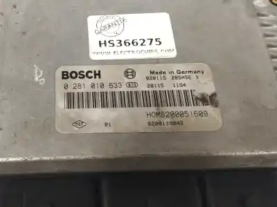 Second-hand car spare part ecu engine control for renault trafic combi (ab 4.01) 1.9 diesel oem iam references 8200119842  0281010633
