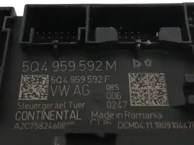 Second-hand car spare part electronic module for seat leon st (5f8) 1.5 tsi oem iam references 5q4959593m a2c7582420800 