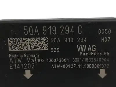 Second-hand car spare part electronic module for seat leon st (5f8) 1.5 tsi oem iam references 5qa919294c  