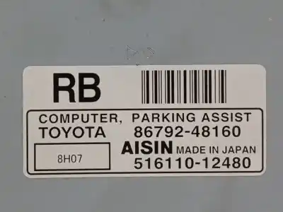Second-hand car spare part electronic module for lexus rx 3.3 v6 24v cat oem iam references 8679248160  51611012480
