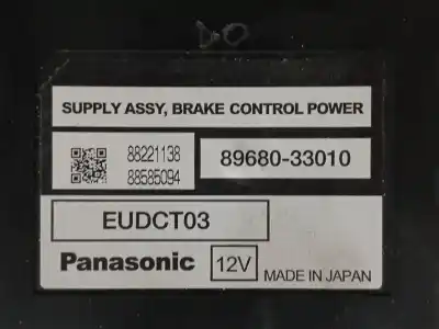 Peça sobressalente para automóvel em segunda mão boitier de commande de abs por lexus rx 3.3 v6 24v cat referências oem iam 8968033010  