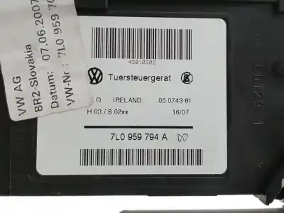 Автозапчастина б/у двигатель заднього правого скла для porsche cayenne (typ 9pa1) s посилання на oem iam 7l0959794a  0130821764