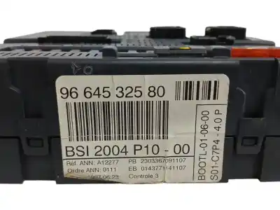 Second-hand car spare part fuse box unit for citroen c2 (jm_) 1.4 oem iam references 9664532580 bsi/ 204p1000 