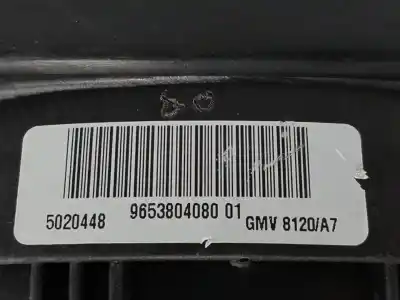 Peça sobressalente para automóvel em segunda mão termoventilador elétrico por citroen c2 (jm_) 1.4 referências oem iam 9653804080  