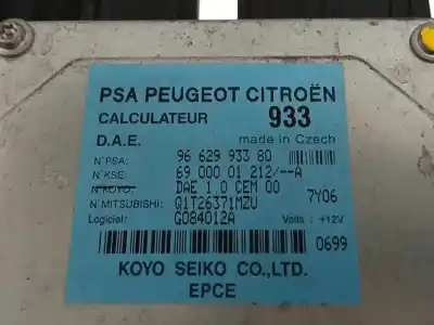 Second-hand car spare part electronic module for citroen c2 (jm_) 1.4 oem iam references 9662993380  6900001212