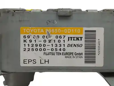 Автозапчастина б/у електронний модуль для toyota yaris (ksp9/scp9/nlp9) básico посилання на oem iam 1129001331  2250000540