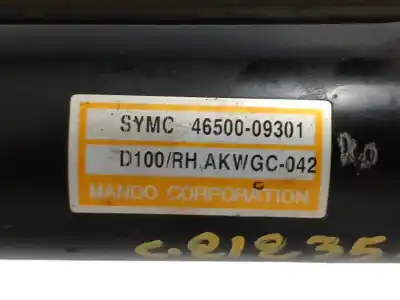 Автозапчастина б/у рульмова рейка для ssangyong kyron 200 xdi 2wd посилання на oem iam 4650009301  