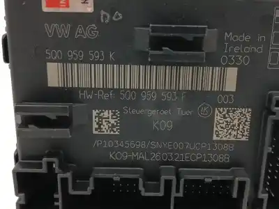 Автозапчастина б/у електронний модуль для audi q2 (gab) 2.0 16v tdi посилання на oem iam 5q0959593k 5q0959593f 