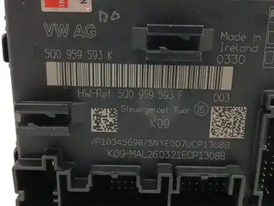 Second-hand car spare part electronic module for audi q2 (gab) 2.0 16v tdi oem iam references 5q0959593k 5q0959593f 