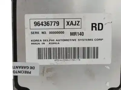 Second-hand car spare part ecu engine control for chevrolet aveo lt oem iam references 96436779  