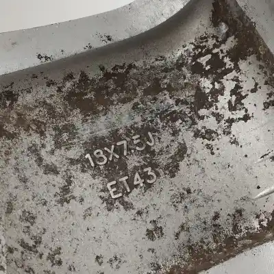 Автозапчасти б/у шина за ssangyong actyon 2.0 td cat ссылки oem iam 4173031370 5h 5x130 18x7,5j et43