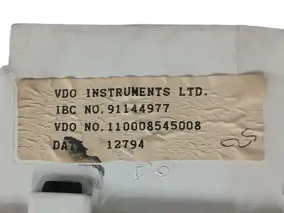 Peça sobressalente para automóvel em segunda mão quadrante por opel frontera a (u92) 2.4 i (53mwl4) referências oem iam 91144977  