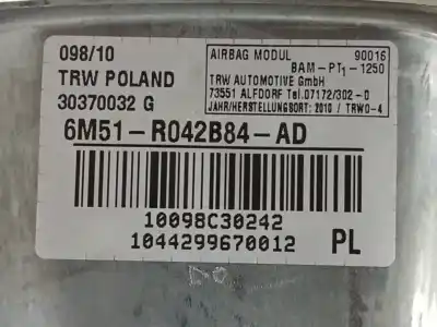 Автозапчасти б/у подушка безопасности передняя правая за ford c-max (cb3) 1.6 tdci cat ссылки oem iam 6m51r042b84  