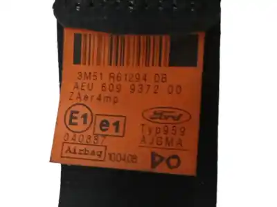 Peça sobressalente para automóvel em segunda mão cinto de segurança dianteiro direito por ford c-max (dm2) 1.6 tdci referências oem iam 3m51r61294db  