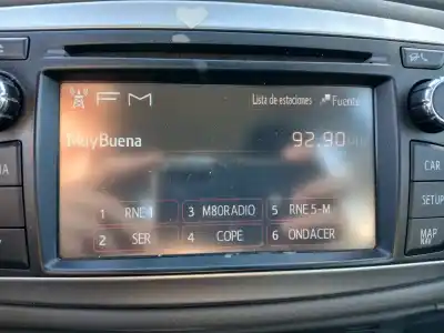 Автозапчасти б/у gps-навигационная система за toyota yaris (_p13_) 1.3 (nsp130_) ссылки oem iam 861400d010  