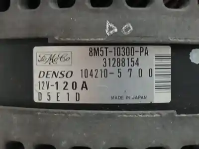 Автозапчасти б/у генератор за ford c-max (cb3) 1.6 tdci cat ссылки oem iam 8m5t10300pa  