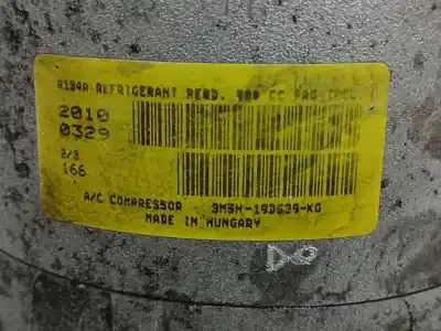Peça sobressalente para automóvel em segunda mão compressor de ar condicionado a/a a/c por ford c-max (dm2) 1.6 tdci referências oem iam 9m5h19d629  
