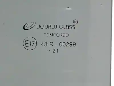 Second-hand car spare part front right glass window for microcar due 84 / l / pa oem iam references   