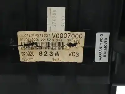 Peça sobressalente para automóvel em segunda mão quadrante por seat altea (5p1) 1.6 referências oem iam 5p0920823a  a2c53029632