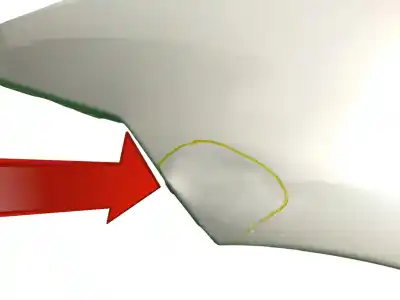 Pezzo di ricambio per auto di seconda mano parafango anteriore sinistro per ford c-max (cb3) 1.6 tdci cat riferimenti oem iam   