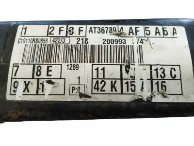 Peça sobressalente para automóvel em segunda mão charrió / suporte de eixo de trás por ford c-max (dm2) 1.6 tdci referências oem iam 1758060  4m515k067ch