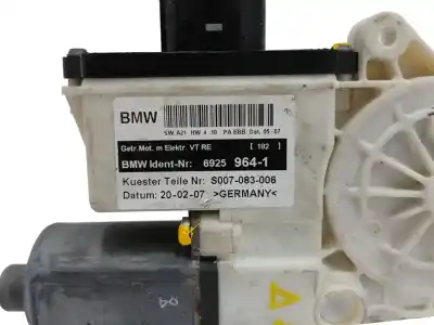 Peça sobressalente para automóvel em segunda mão motor elevador vidro dianteiro direito por bmw x3 (e83) 2.0 d referências oem iam 6925964  