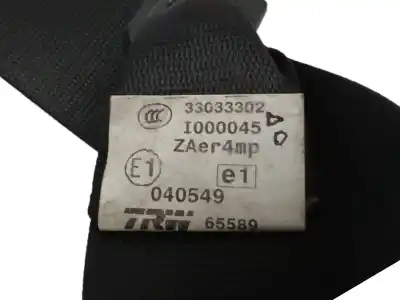 Second-hand car spare part front right seat belt for bmw x3 (e83) 2.0 d oem iam references 3303330  