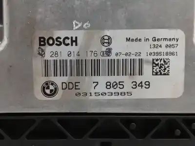 Peça sobressalente para automóvel em segunda mão centralina de motor uce por bmw x3 (e83) 2.0 d referências oem iam 7805349  0281014176