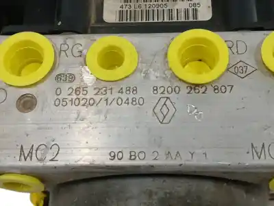 Peça sobressalente para automóvel em segunda mão abs por dacia logan laureate referências oem iam 8200262807  0265231488