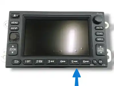 Peça sobressalente para automóvel em segunda mão Módulo / Sistema De Navegação Gps por HONDA CR-V (RD8) EX Referências OEM IAM 39541S9AG510M1  